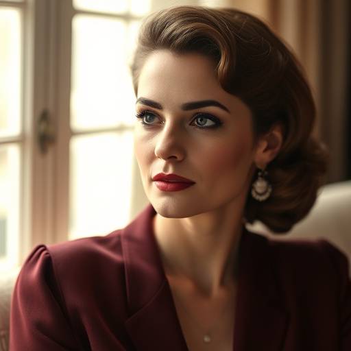 Portrait de Jeanne Martin, actrice