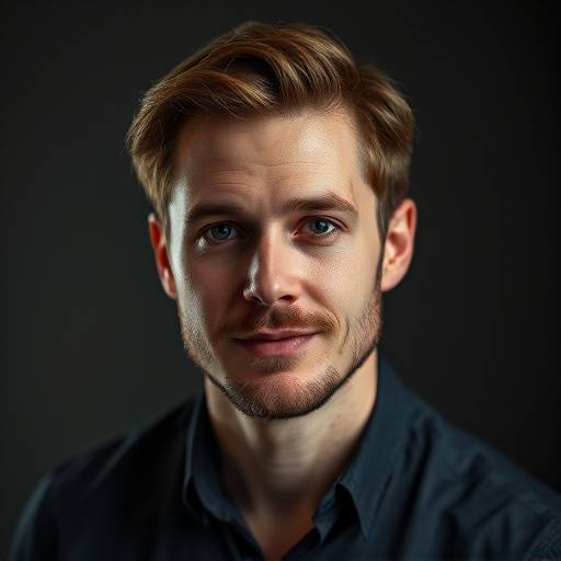 Portrait de Julien Robert, éclairagiste