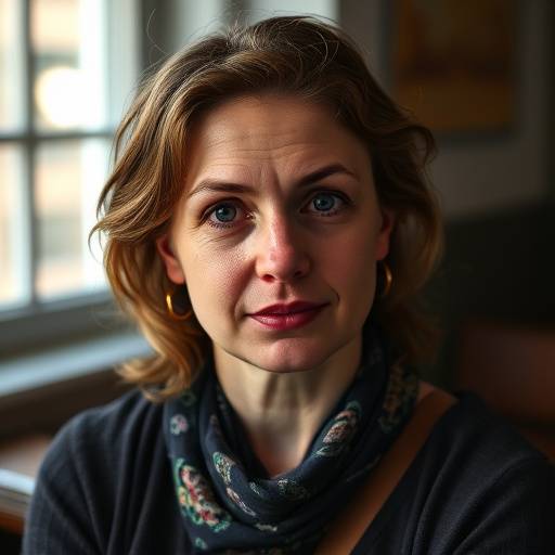 Portrait de Sophie Dubois, professeur d'art dramatique